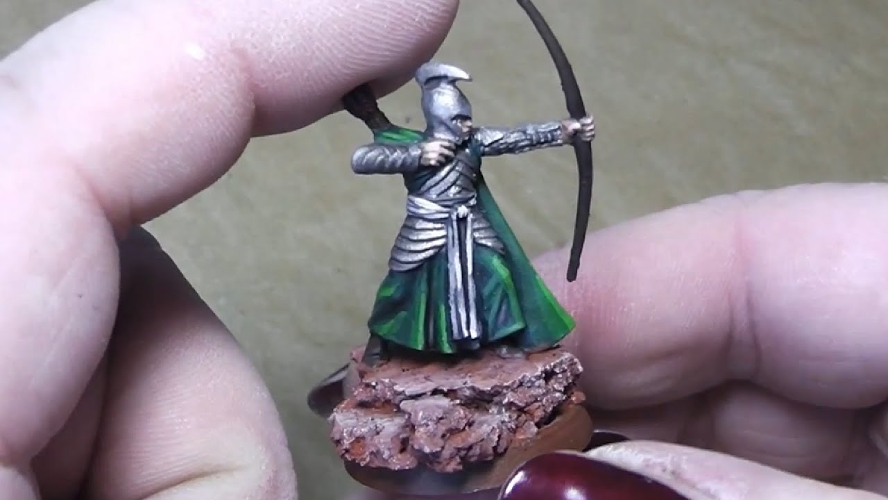How to paint a LotR High Elf