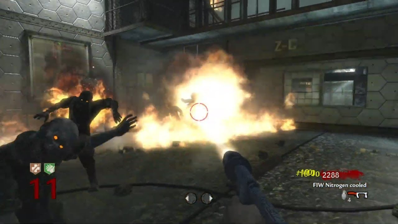 World At War Zombies: Flamethrower Pack-A-Punched (Upgraded) - FIW Nitrogen cooled
