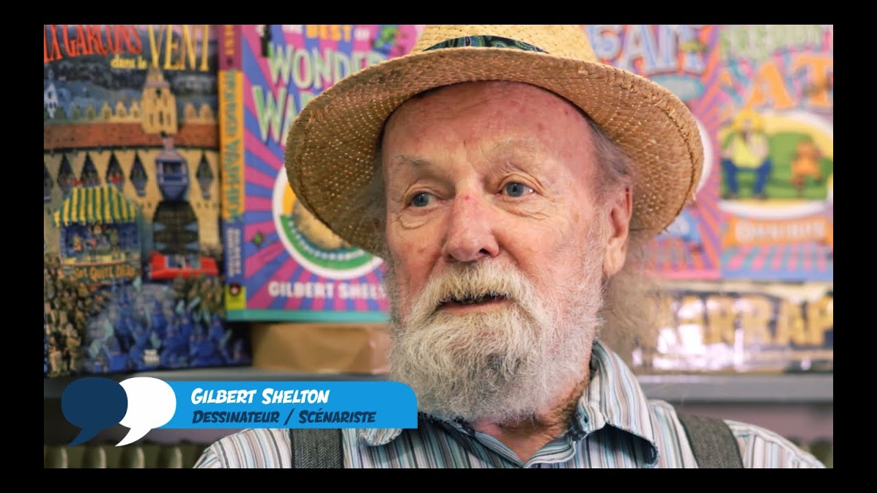 Gilbert Shelton and the Underground Comix : EXCLUSIVE INTERVIEW (Sous-titres français)