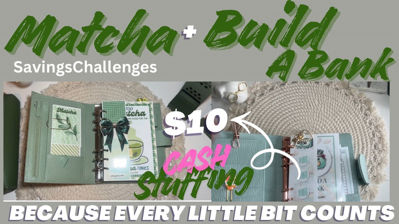 Even $10 Counts So Lets Save 💰 | Build A Bank | Matcha Tinies & Mini Savings Challenges 