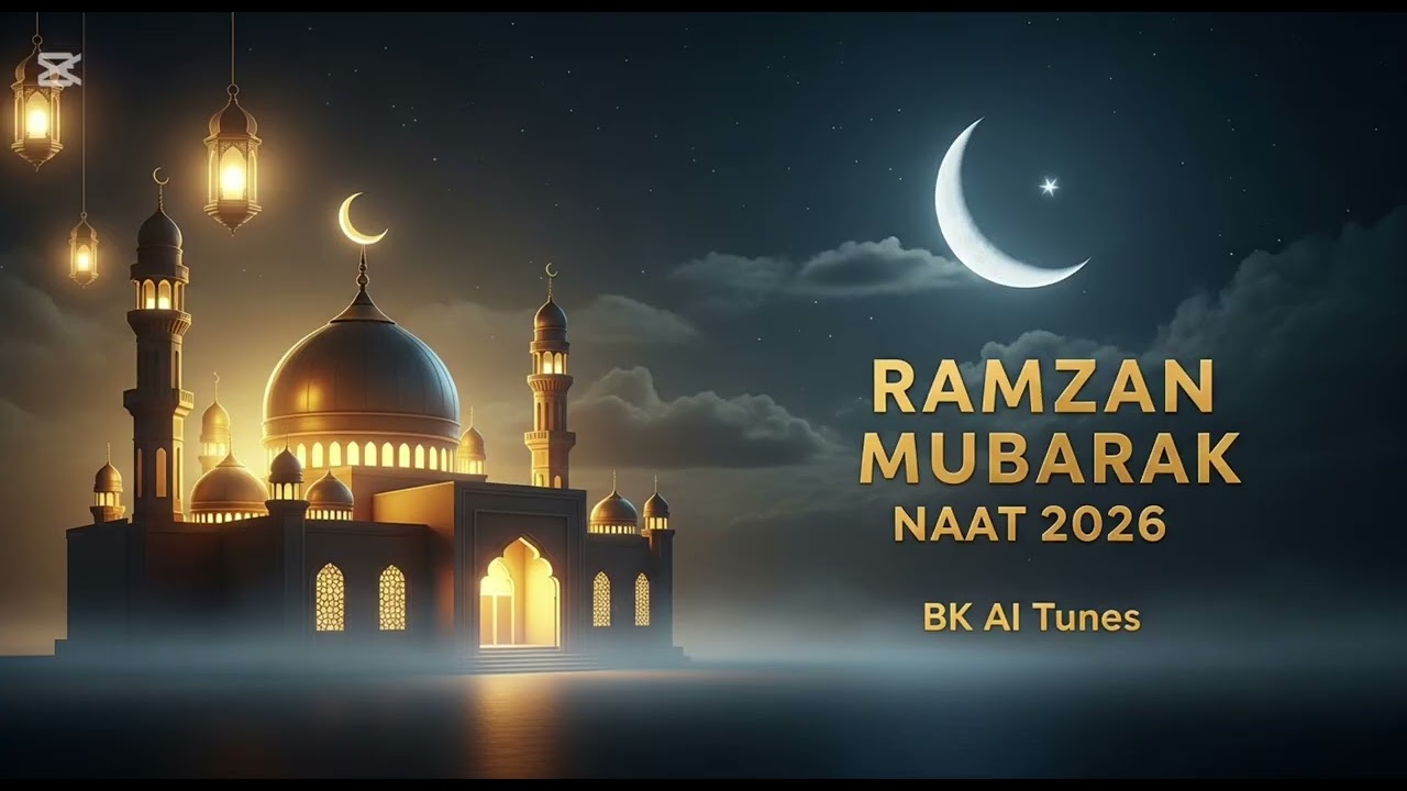 Ramzan Mubarak Naat 2026 | Heart Touching Ramadan Special Naat | BK AI Tunes#naat #ramdanmubarak 