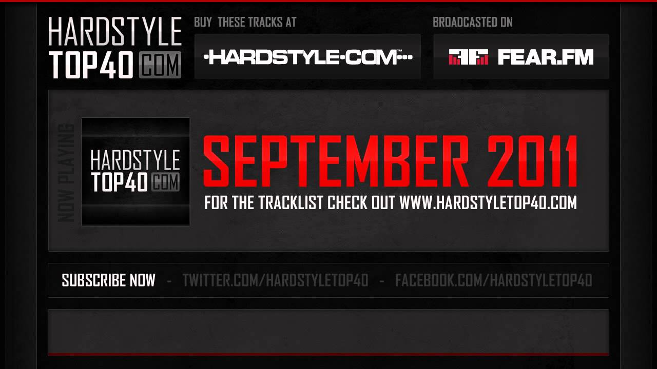 Hardstyle Top40 - September 2011 (HD)
