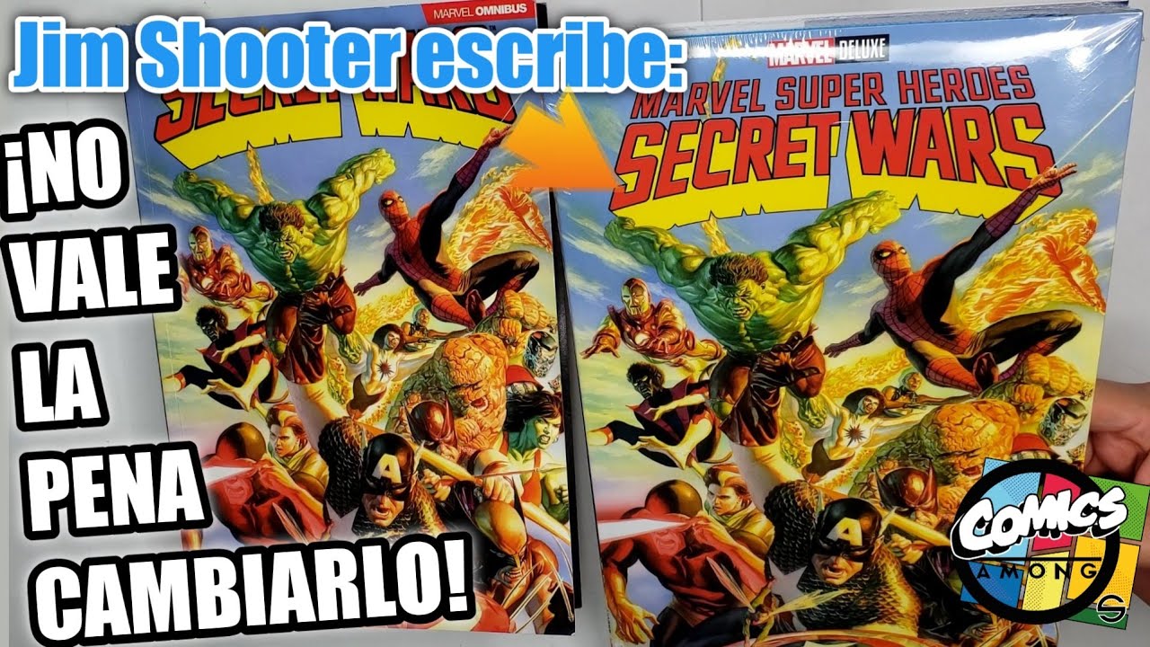 Reseña comparativa (sin spoilers) de Secret Wars Marvel Deluxe de Marvel México