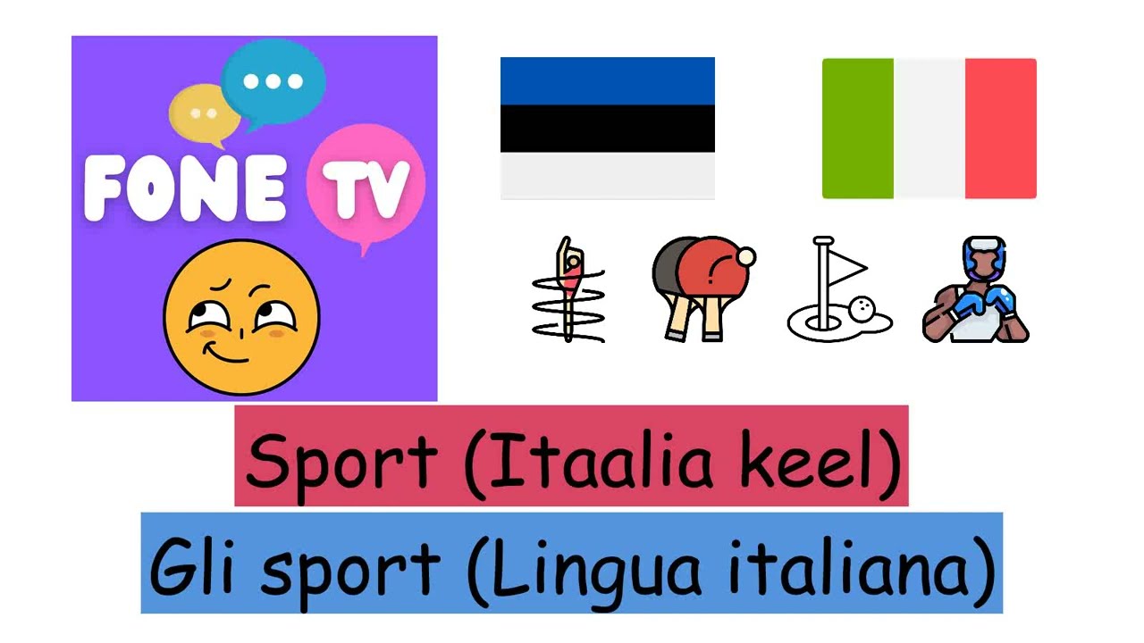 Sport (Itaalia keel) (et-it)