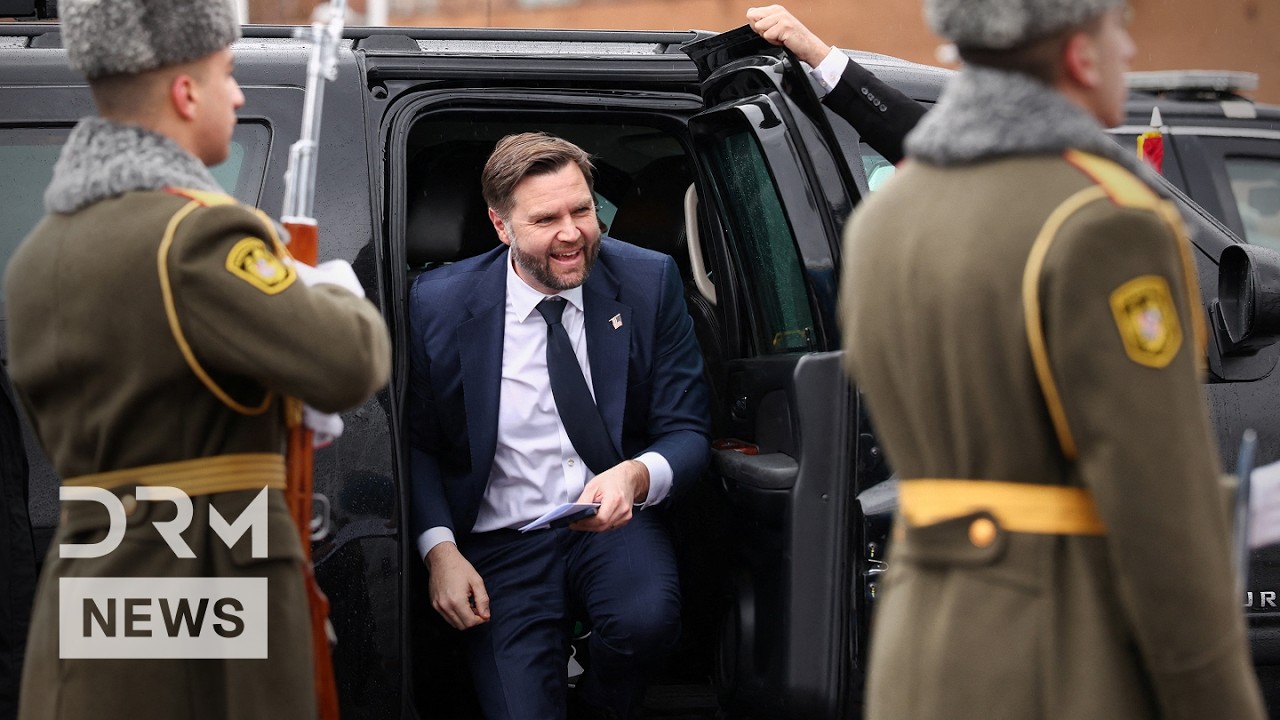 FULL DEPARTURE: U.S. JD Vance Delivers Full Media Briefing Before Departing for Azerbaijan | AC1B