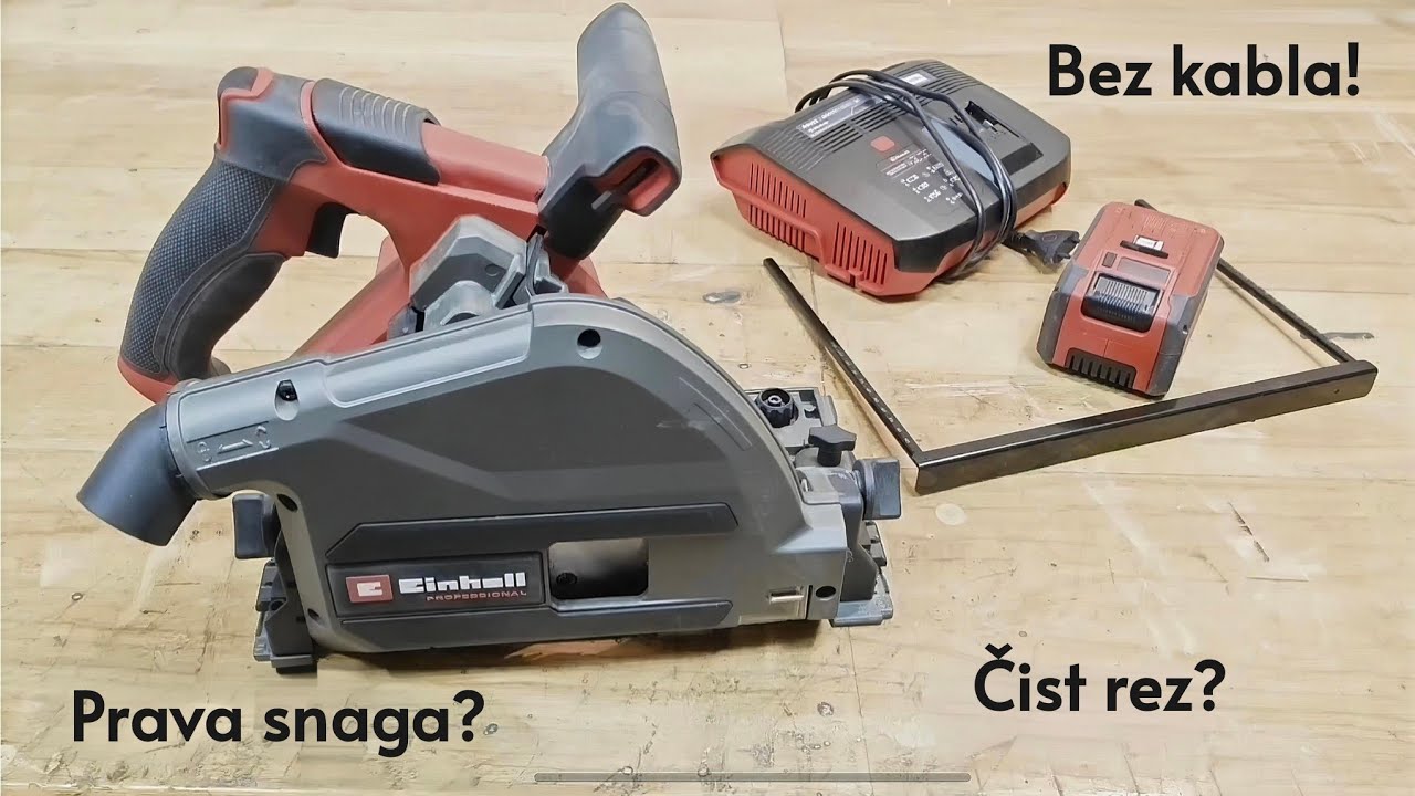 Einhell TP-PS 18 /165 Li BL baterijski potapajući cirkular #einhell #circularsaw #tracksaw 