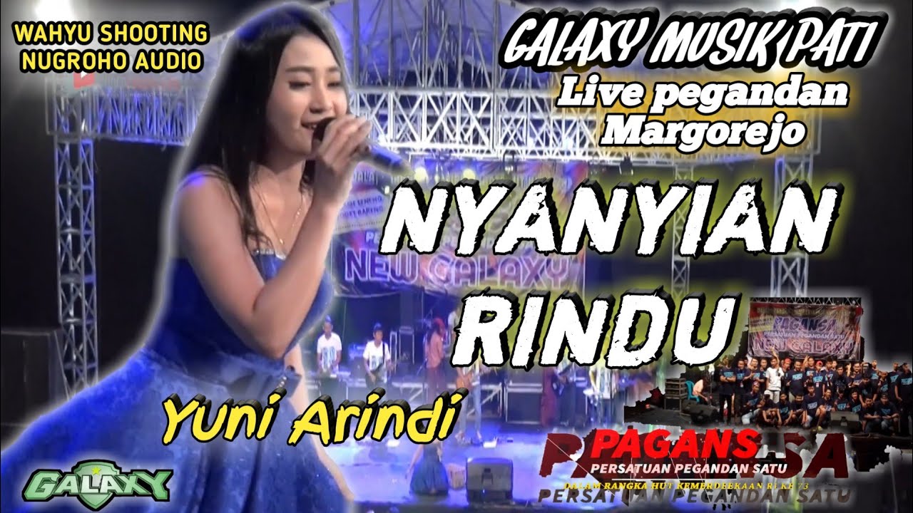 GALAXY MUSIK - NYANYIAN RINDU - MARGOREJO PAGANSA COMMUNITY
