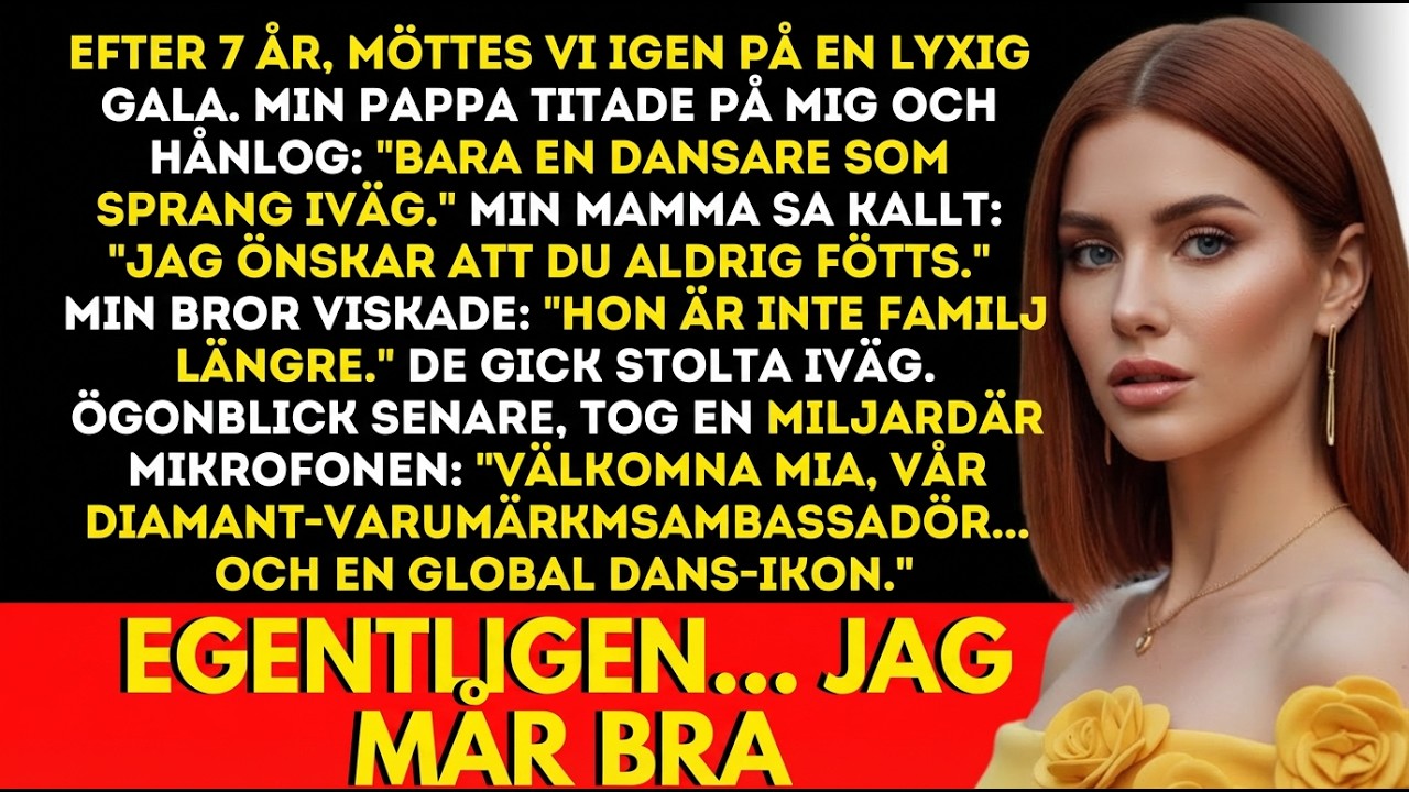 Min familj kallade mig “bara dansare” på galan — sedan utsåg en miljardär mig till ambassadör.