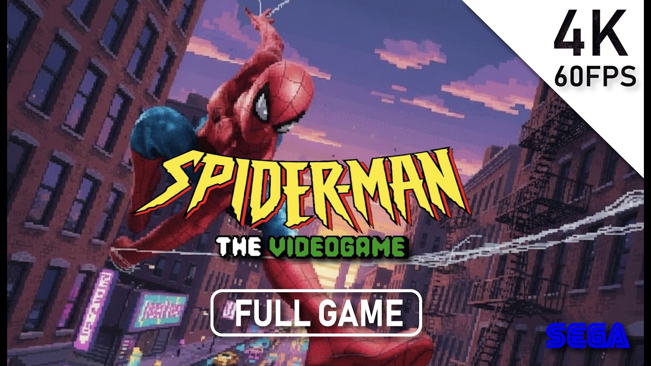 Spider-Man: The Video Game (1991) | Arcade | Full Game Walkthrough