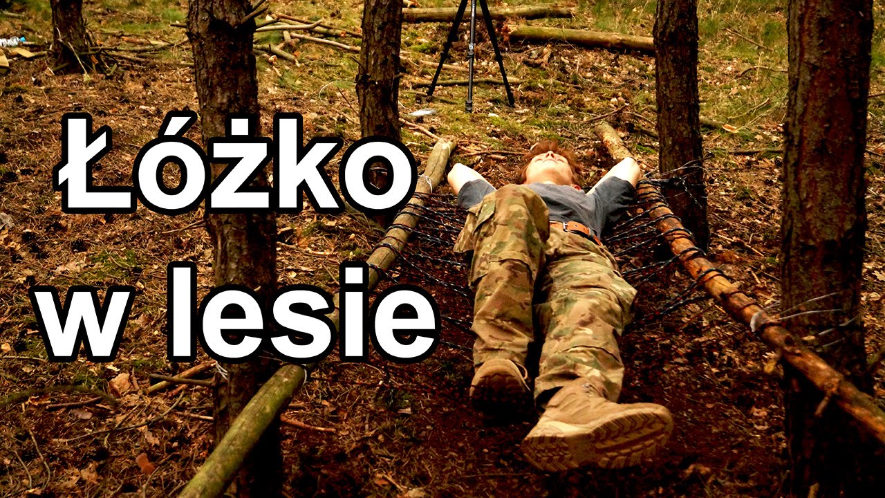 Jak zrobić łóżko w lesie na różne sposoby - Poradnik obozowicza