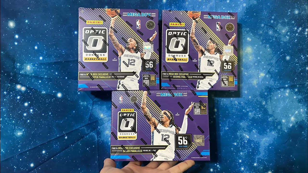 2024-25 Panini Donruss Optic Basketball Mega Boxes (Walmart Target & Hobby)