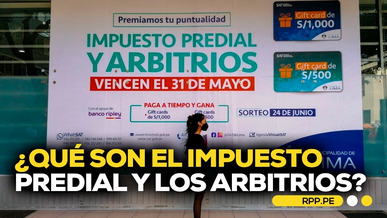 ¿Qué debemos saber sobre el impuesto predial y los arbitrios? #ENCENDIDOSRPP | ENTREVISTA