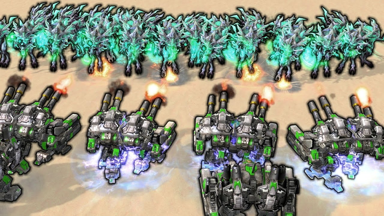 Are 6 Odins a match for 30 Hybrid Dominators? [Daily StarCraft Brawl]