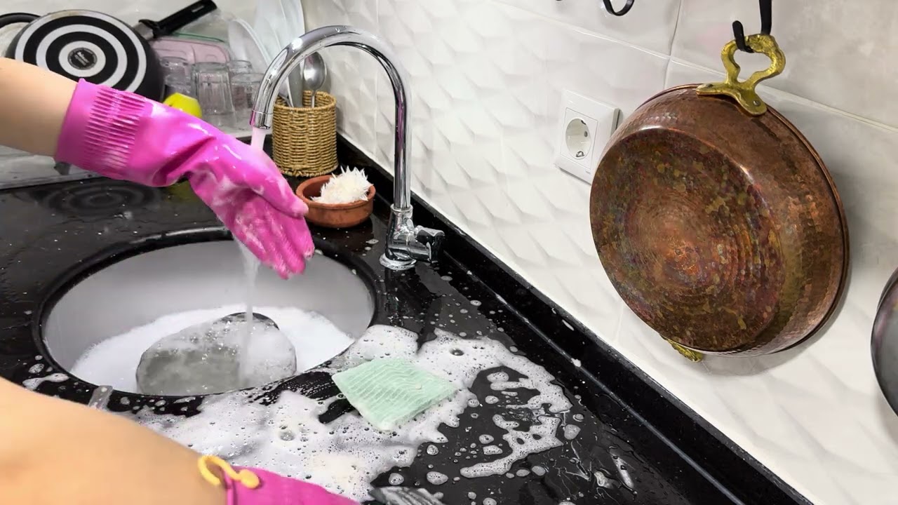 ASMR (routine dishwasher )￼– Calm & Satisfying | No Talking | Kitchen Therapy