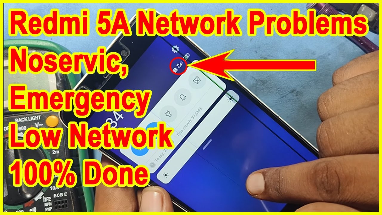 Redmi 5A No service Network problems low Network Done Part-2
