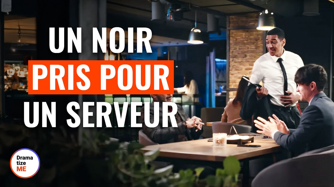 GARS NOIR PRIS POUR LE SERVEUR | @DramatizeMeFrance