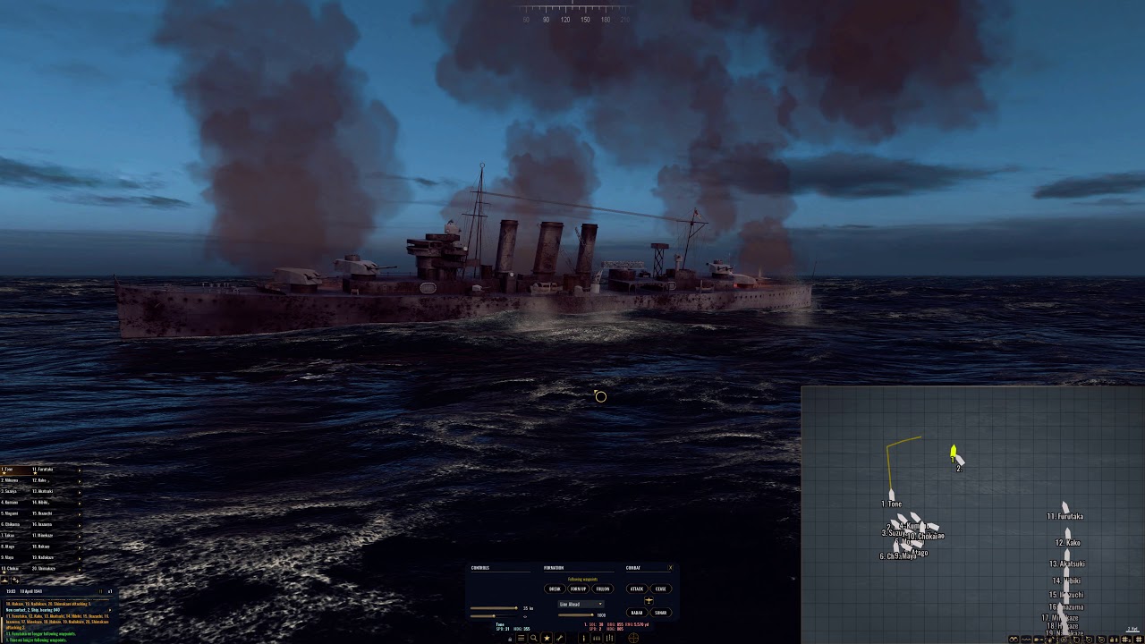 War On The Sea - The Sinking Of The HMS Dorsetshire & HMAS Perth
