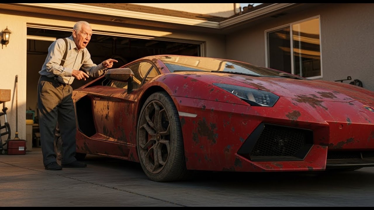 Rusty Red Supercar Restoration in My Driveway (Grandpa&rsquo;s Project)
