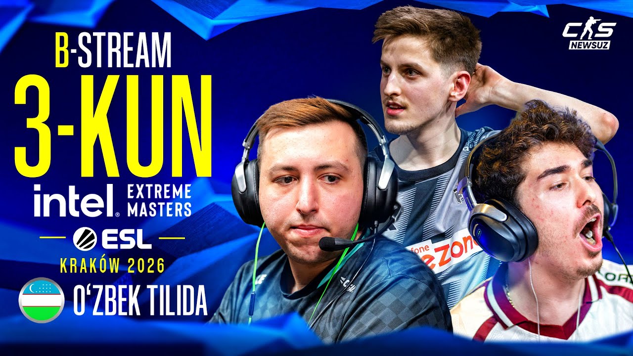 [UZ] 3-KUN | STREAM B | IEM KRAKOW 2026 |