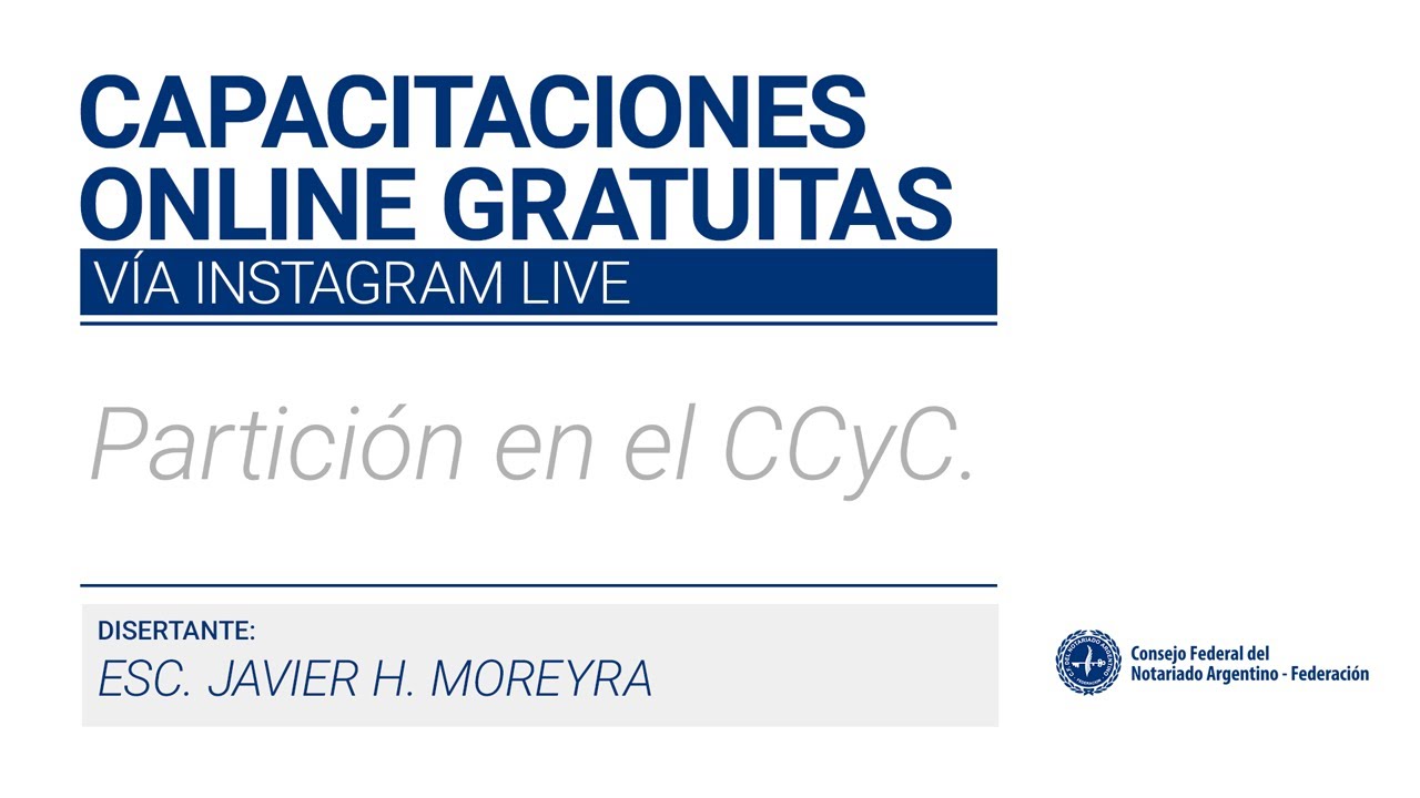 Partición en el CCyC.