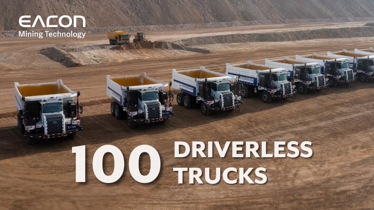 100 Driverless Mining Trucks. Deployed at Once.