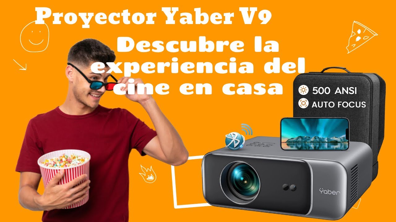 Descubre la experiencia de cine en casa con el Proyector Yaber V9