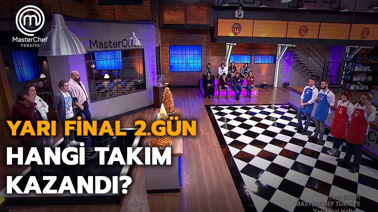 Kazanan takım belli oldu!  | Yarı Final | MasterChef Türkiye