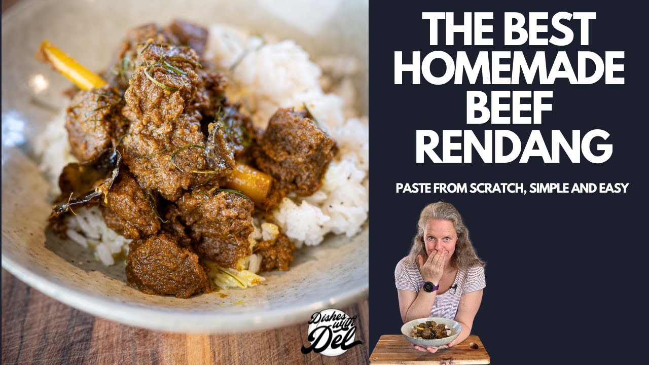 Master Indonesian Beef Rendang Like A Pro | Easy to follow and all homemade!