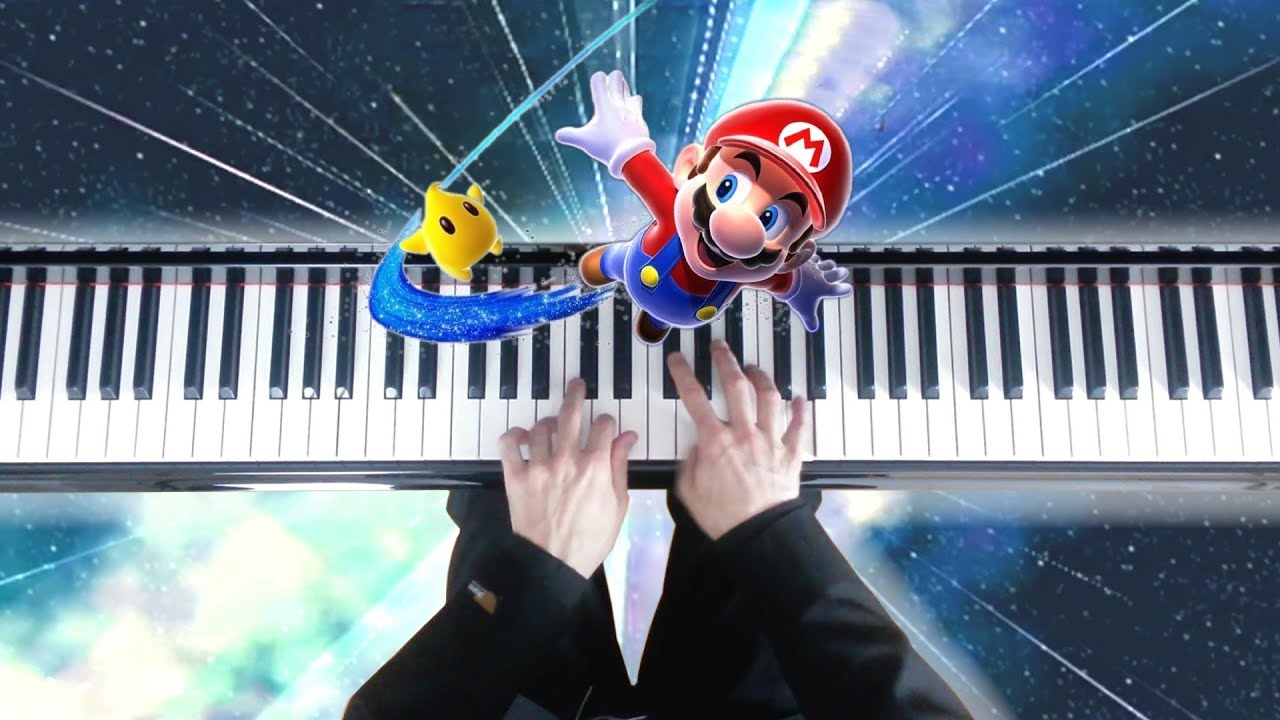 Super Mario Galaxy — Gusty Garden Galaxy (piano)