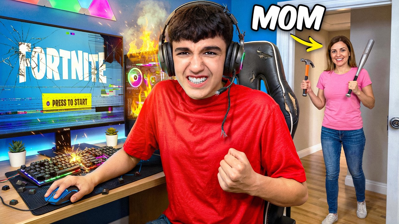 My Mom Destroyed My $12,794 Gaming Setup...