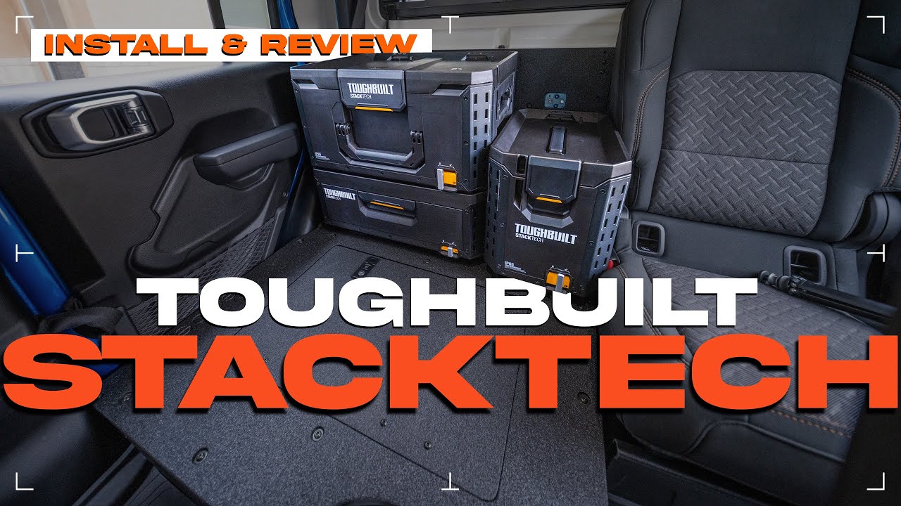Обзор ToughBuilt StackTech и установка жёсткого крепления на мой Jeep Gladiator