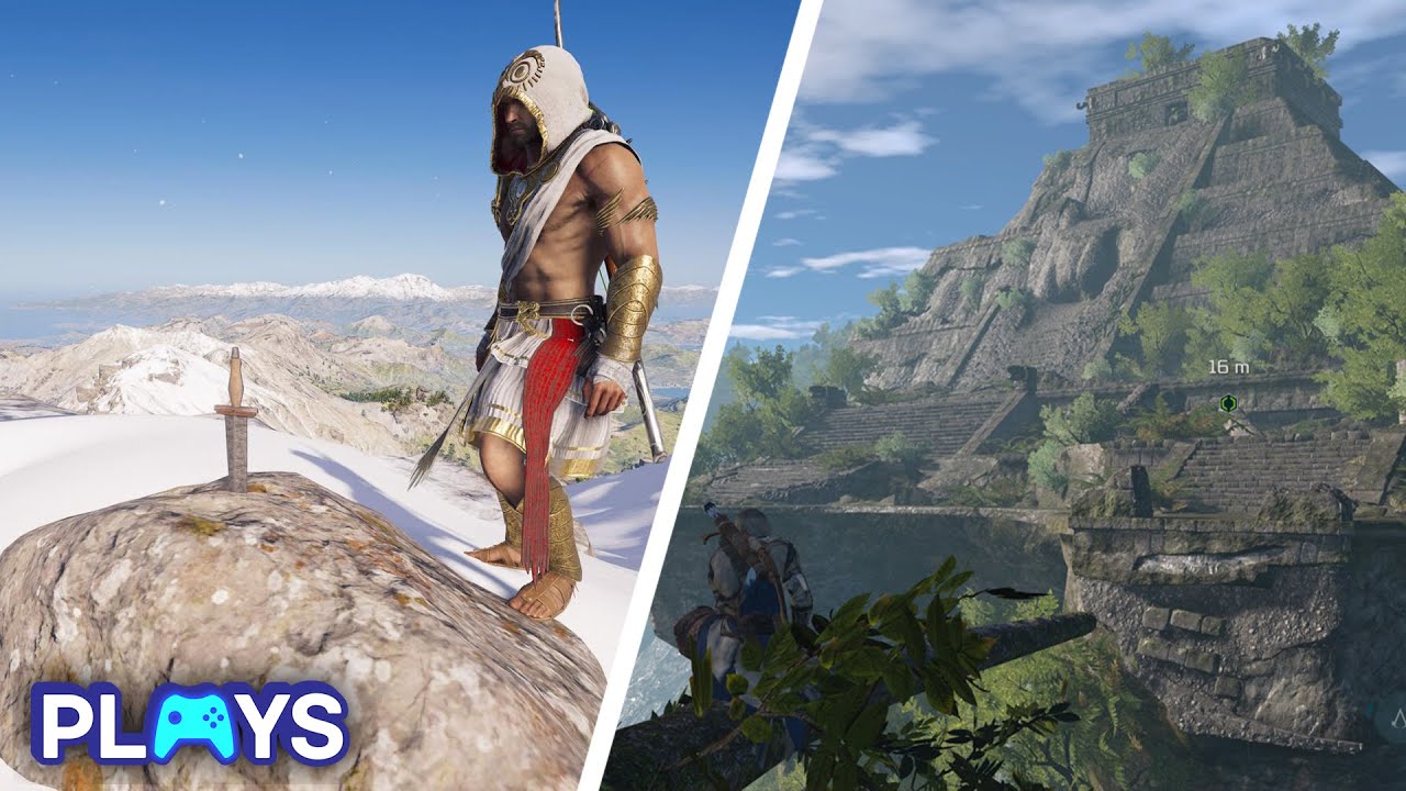 10 СЕКРЕТНЫХ локаций в играх Assassins Creed, которые все пропустили