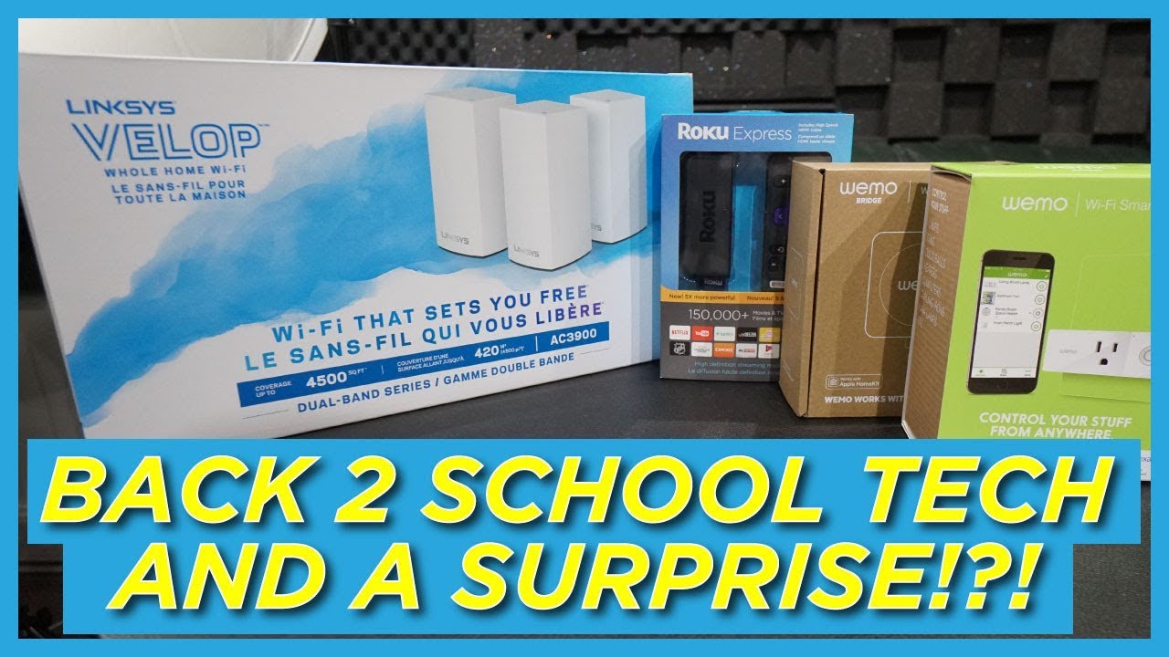 Back to School Must-Have Tech!!