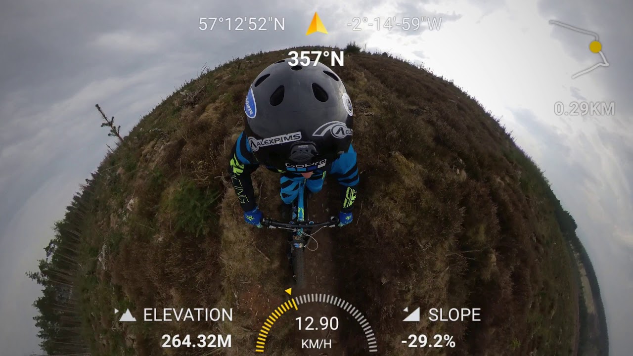 Two downhill bikes GT and Trek converted to ebikes with CYC X1 pro mid motor. Trial ride