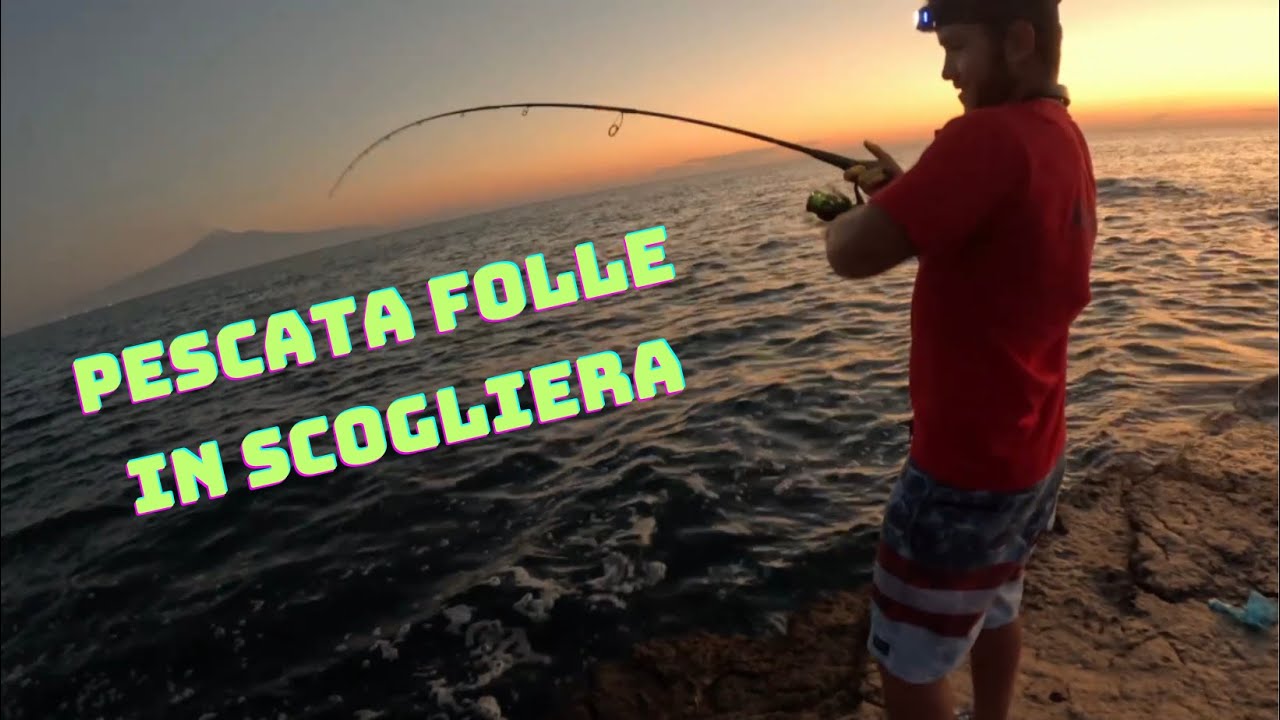UNA PESCATA FOLLE IN SCOGLIERA! - SPINNING in SICILIA