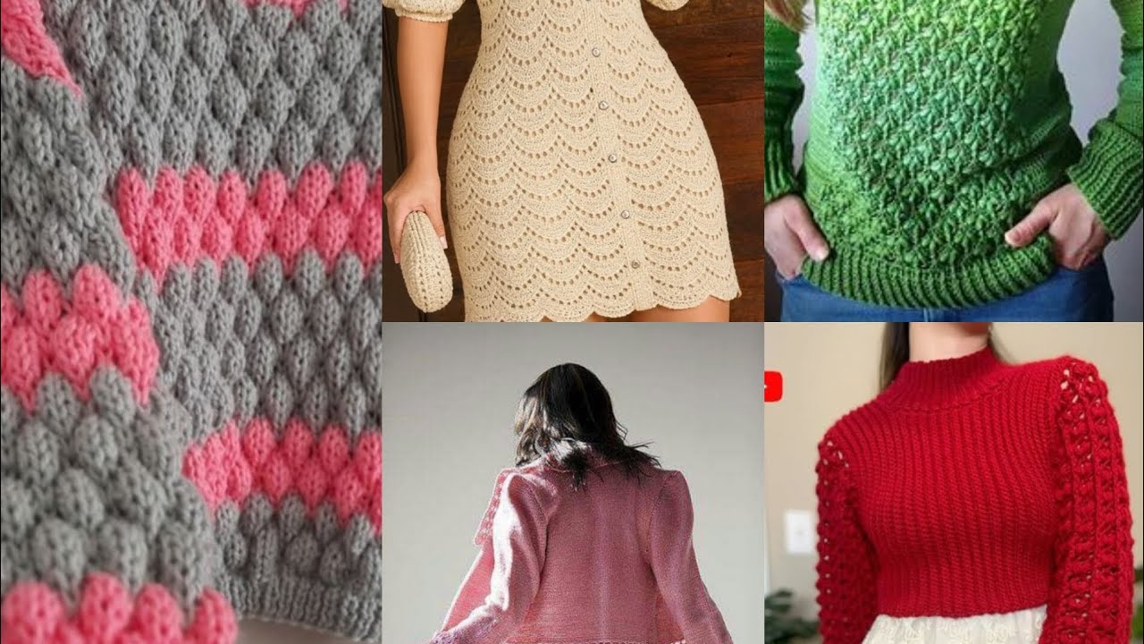 Elegant Crochet Ladies Sweater | Handmade Winter Wear Design for Women#trending#trend 