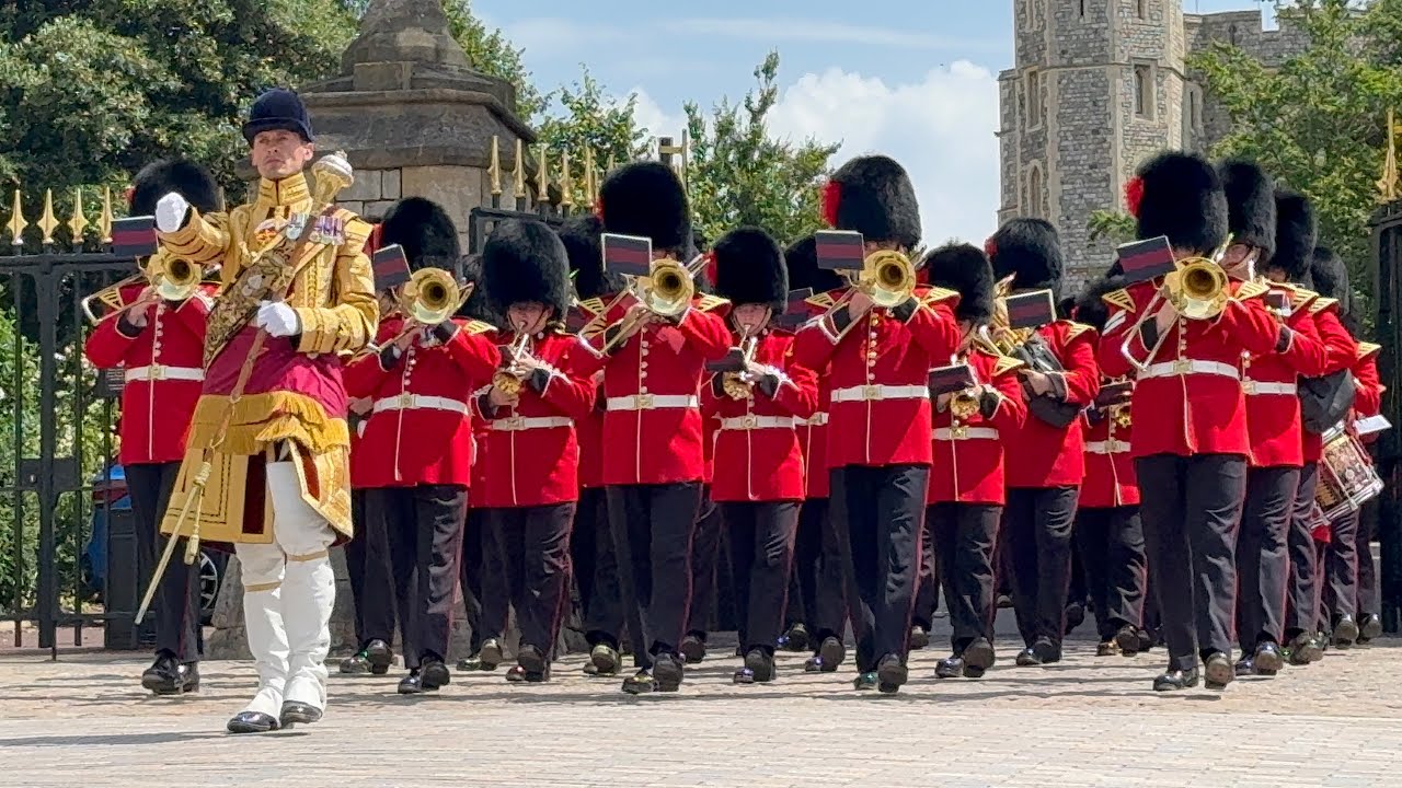 Changing the Guard Windsor - 21.6.2025 Prince of Wales Birthday