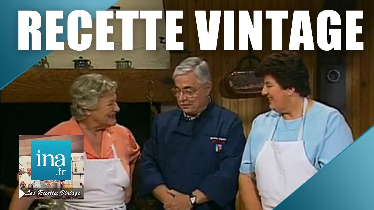 Recette : Papillote de rougets au beurre de concombre de Maïté | Archive INA