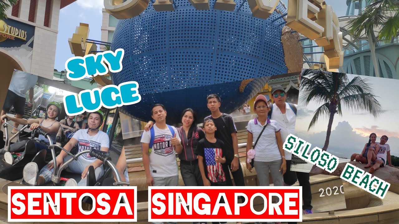 SENTOSA SINGAPORE | DAY 4 NA | UNIVERSAL STUDIO | SKY LUGE | RESORTS WORLD