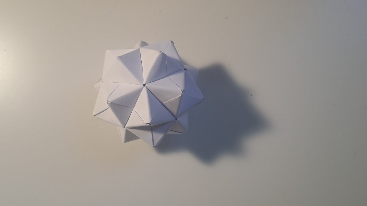 Origami Kusudama Star Tutorial/How To