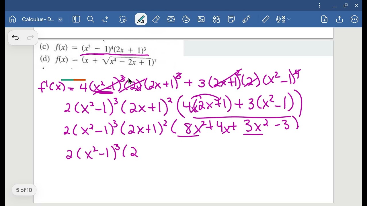 DERIVATIVE. #practicetest #derivativesexam #derivativestest #examprep #calculusafirstcoursechapter2