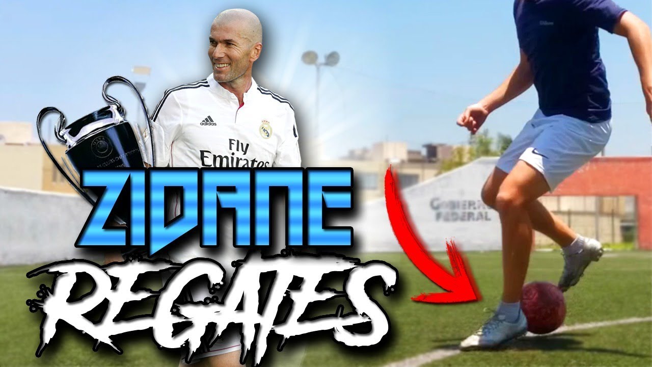 REGATES de ZINEDINE ZIDANE fáciles y efectivos para BURLAR a tu RIVAL *JUEGA como ZIDANE* TUTORIAL