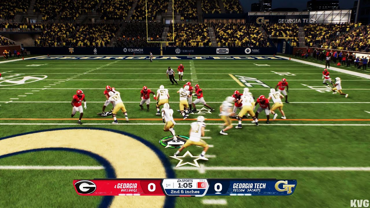 College Football 26 - Georgia Bulldogs vs Georgia Tech Yellow Jackets - Gameplay (PS5 UHD) [4K60FPS]