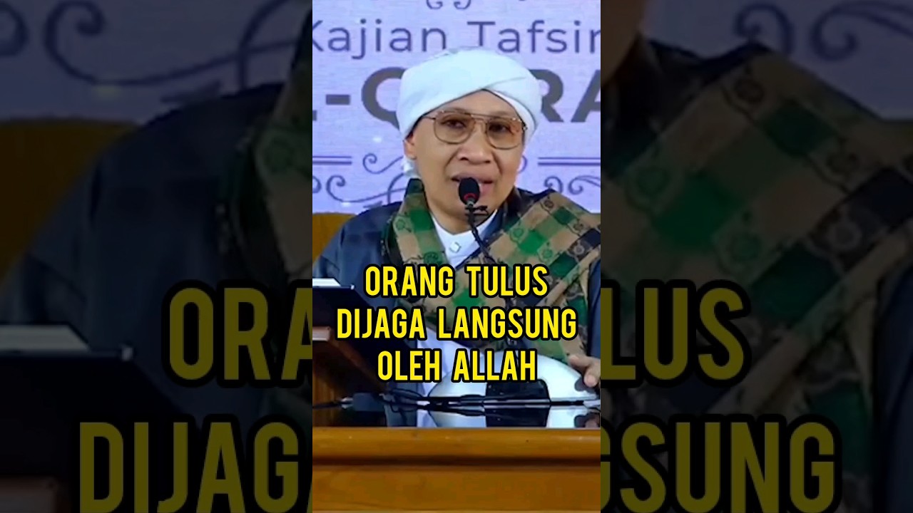 Orang Tulus Dijaga Langsung oleh Allah - #buyayahya #albahjah