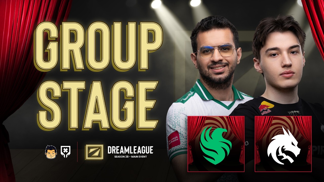 Full Game: Team Falcons vs Team Spirit - Game 1 (BO2) | DreamLeague Season 28: Group Stage 1