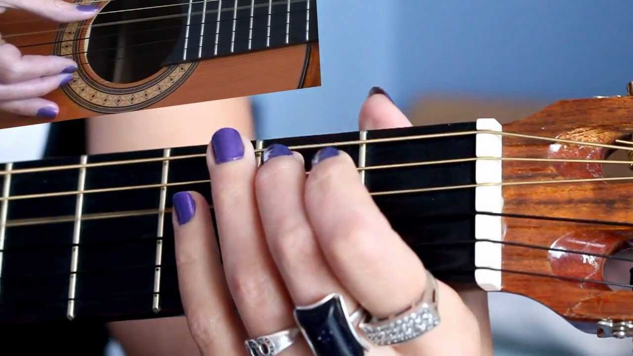 #Lekcja 3 NAUKA GRY NA GITARZE  -  How to play  EASY SPANISH SONG  [WITH TABS] - Utwór Hiszpański