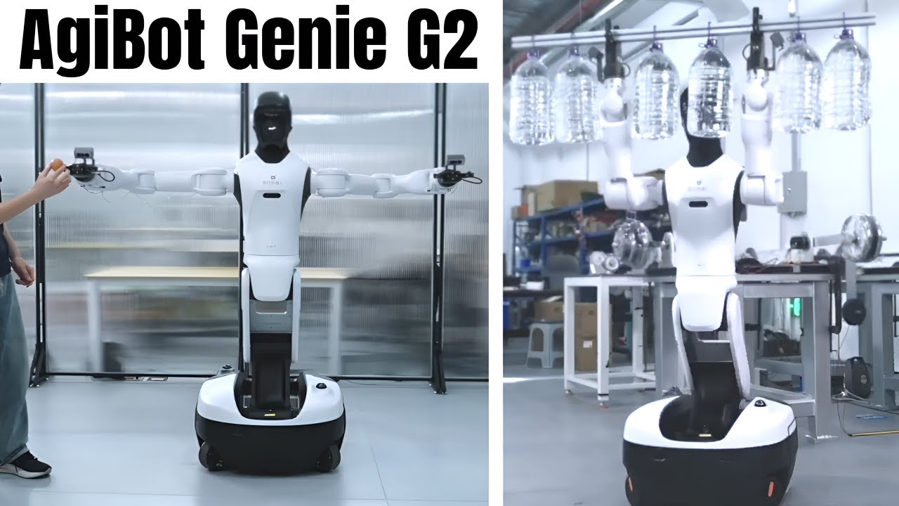 AgiBot Genie G2: самый умный гуманоидный робот, которого вы никогда раньше не видели!