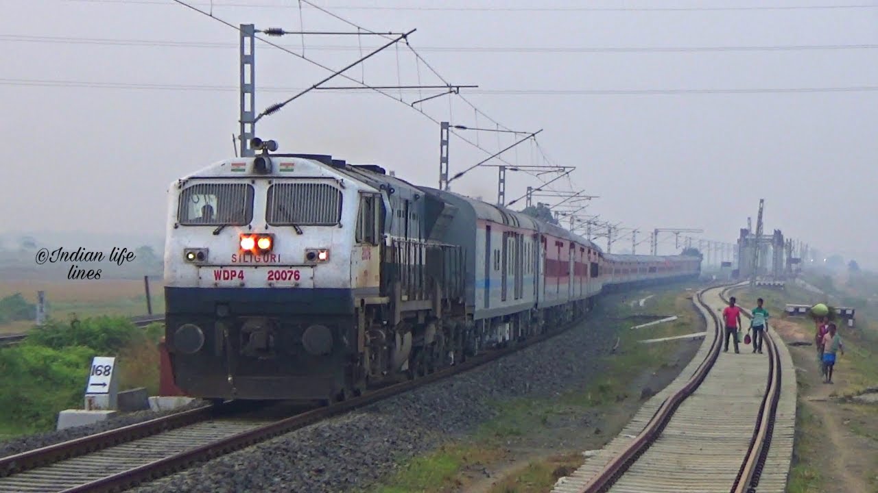 High Speed One Way Special Train || SGUJ Wdp4 Leading Agartala - Howrah One Way Special Express