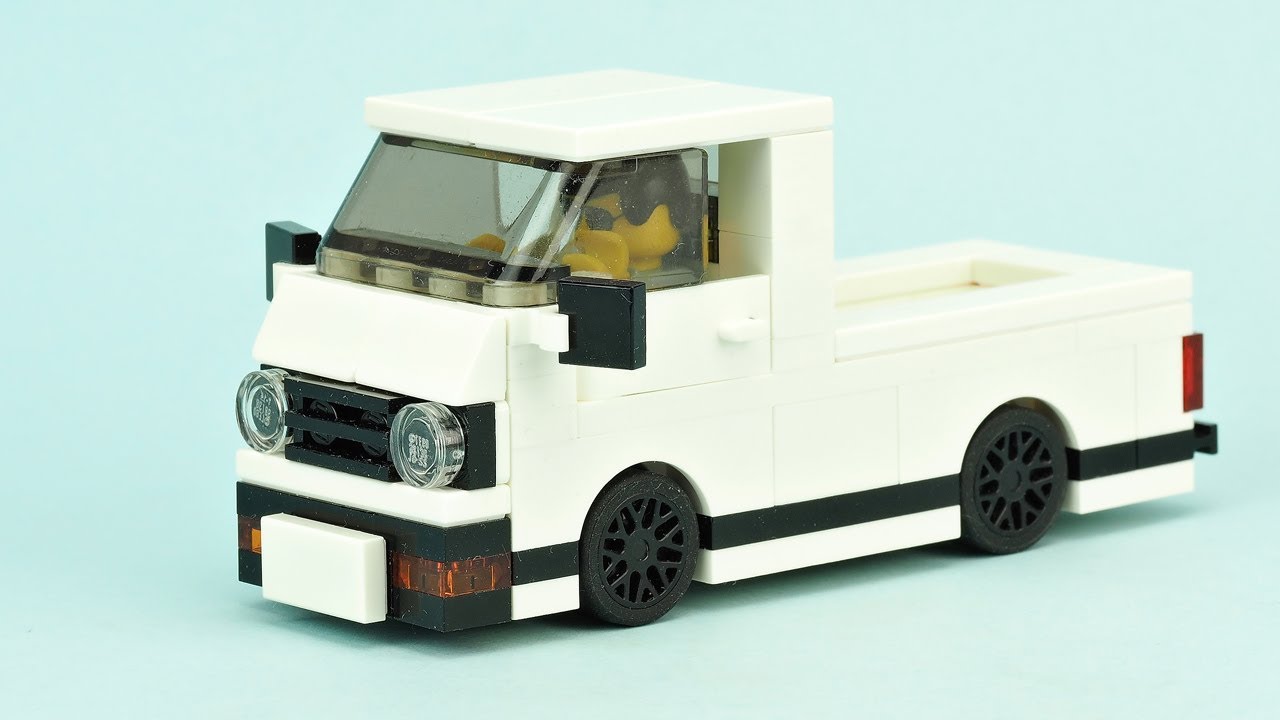 LEGO Small Pick-up MOC Building Instructions