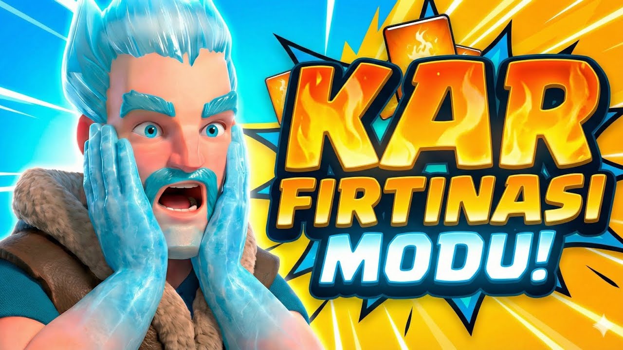 KAR FIRTINASI İÇİN EN İYİ 3 DESTEYİ BULDUM! #clashroyale 
